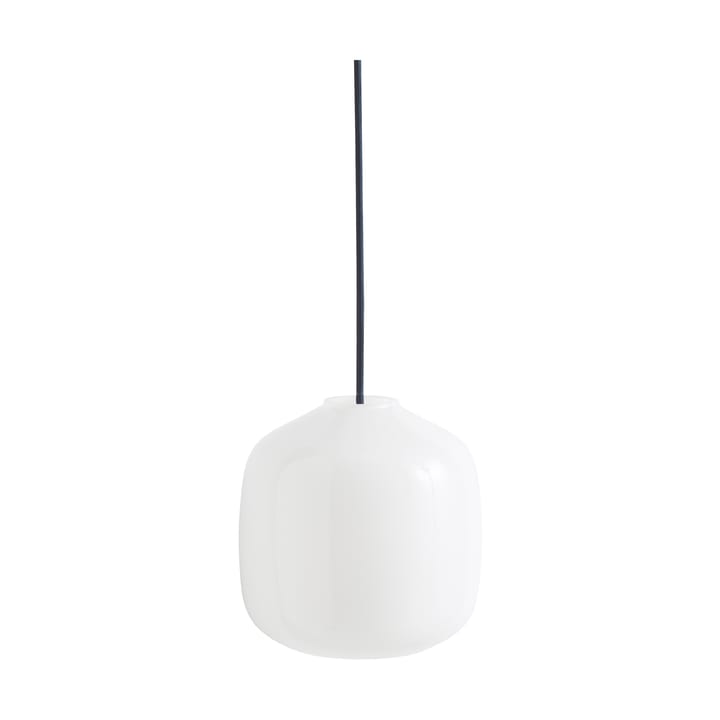 Lampada a sospensione Buoy Ø20 cm - Opal glass-anthracite blue - HAY