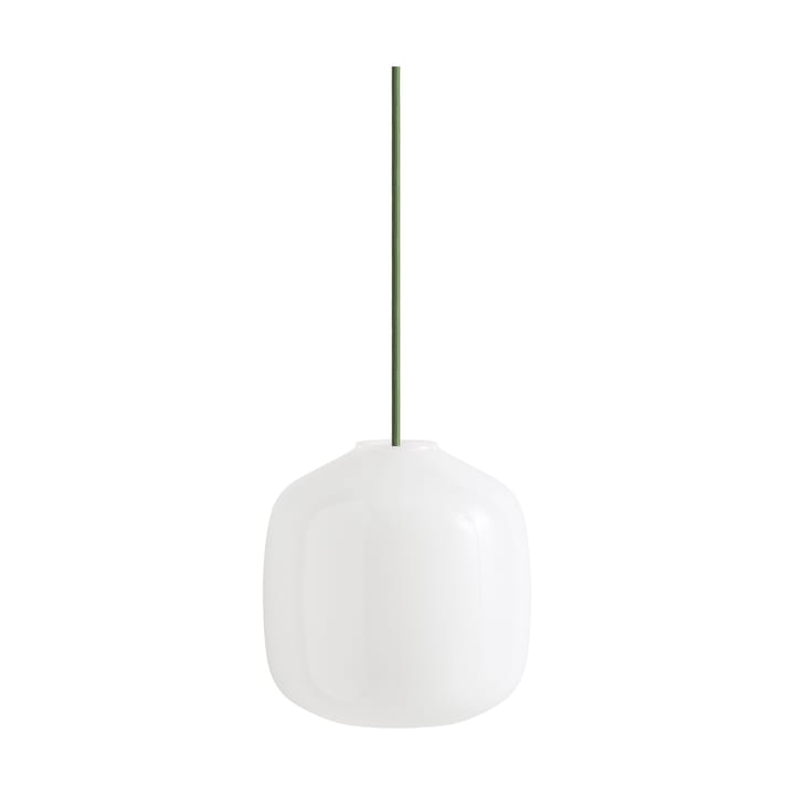 Lampada a sospensione Buoy Ø20 cm - Opal glass-garden green - HAY