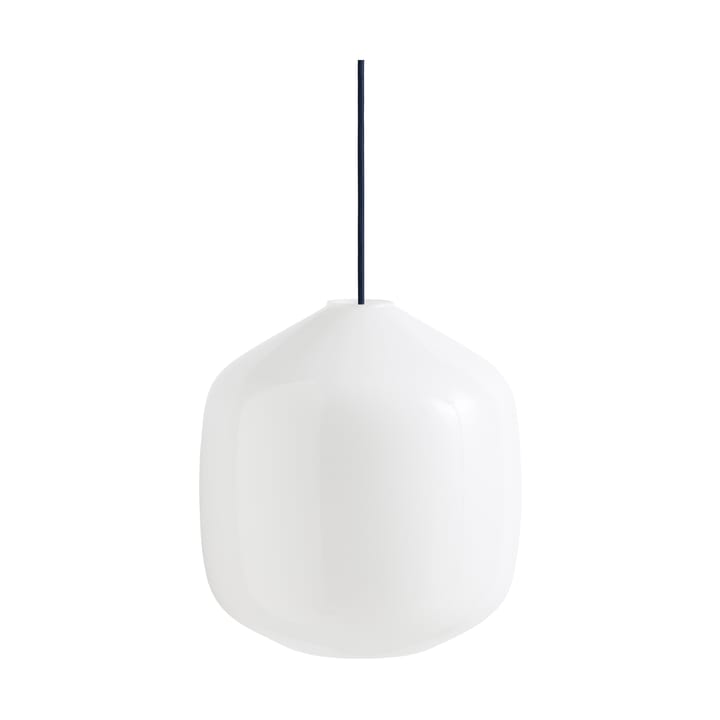 Lampada a sospensione Buoy Ø30 cm - Opal glass-anthracite blue - HAY