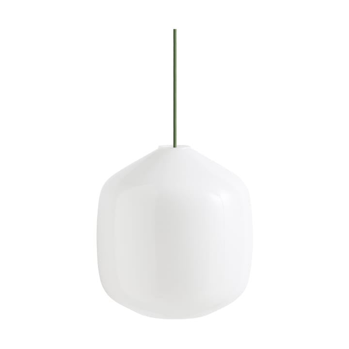 Lampada a sospensione Buoy Ø30 cm - Opal glass-garden green - HAY