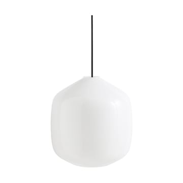 Lampada a sospensione Buoy Ø30 cm - Opal glass-soft black - HAY