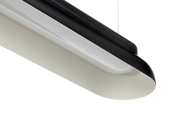 Lampada a sospensione PC Linear - Soft black - HAY