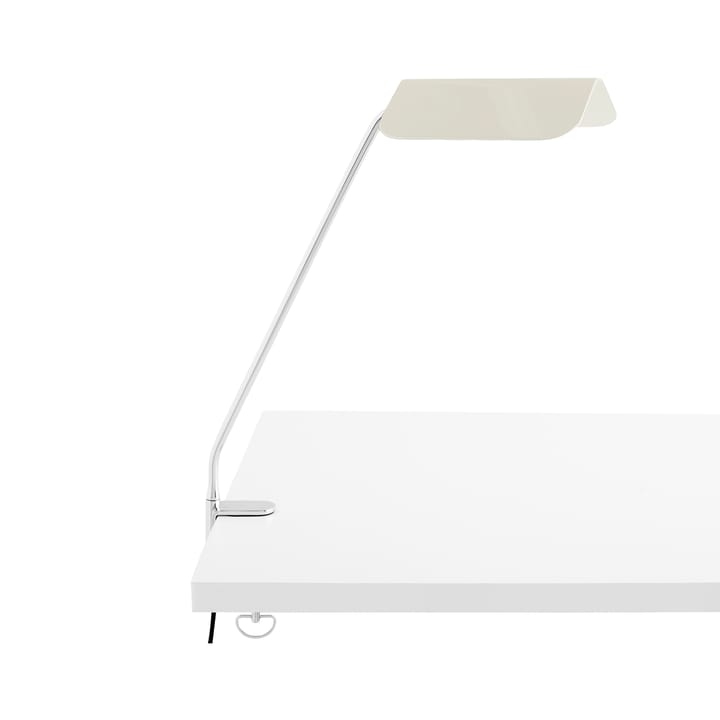 Lampada da scrivania Apex Clip - Oyster white - HAY