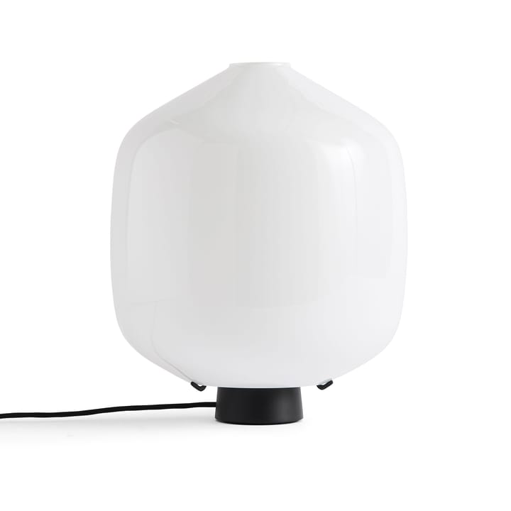 Lampada da tavolo Buoy Ø30 cm - Opal glass-soft black - HAY