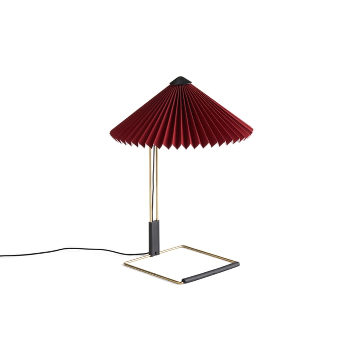 Lampada da tavolo Matin Ø 30 cm - Oxide red shade - HAY
