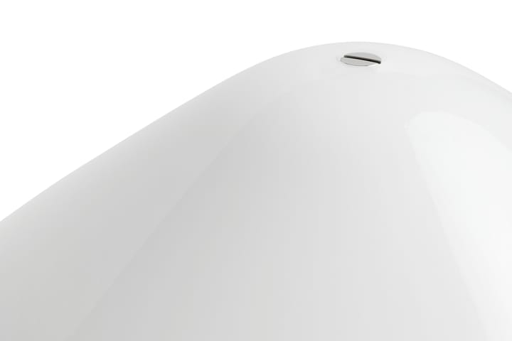 Lampada da tavolo Pao in vetro Ø 35 cm - Vetro opalino bianco - HAY