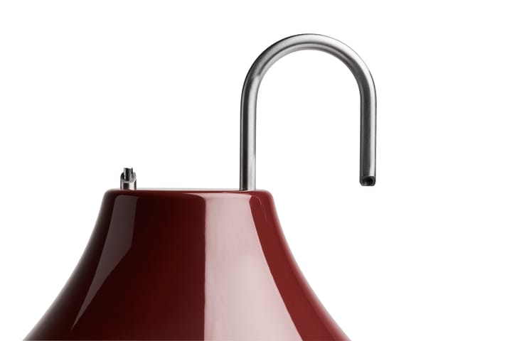 Lampada da tavolo portatile Mousqueton 30,5 cm - Iron red - HAY