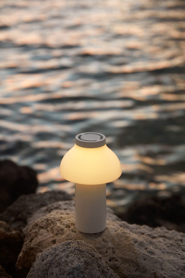 Lampada da tavolo portatile PC, Bianco crema HAY