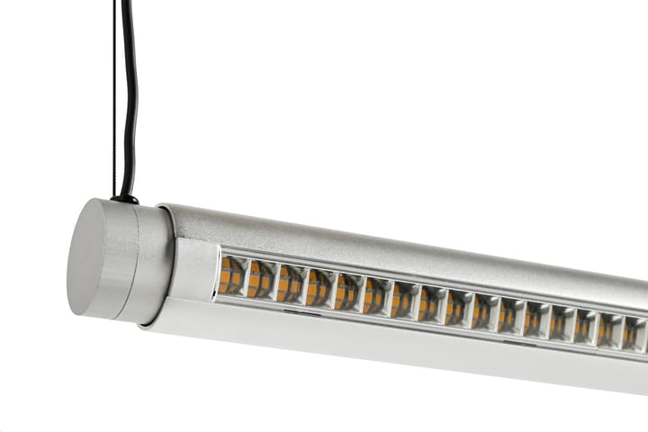 Lampadario Factor Linear 1500 direzionale - Alluminio anodizzato trasparente - HAY