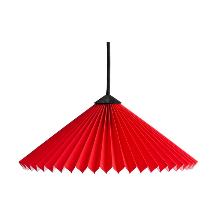 Matin Pendant lampada a sospensione 30x30 cm - Rosso acceso - HAY