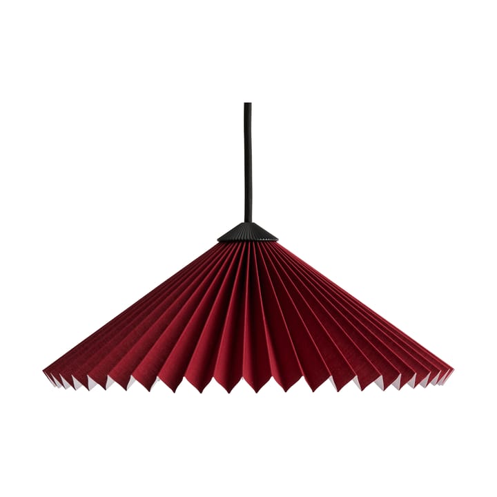 Matin Pendant lampada a sospensione 30x30 cm, Rosso ossido HAY