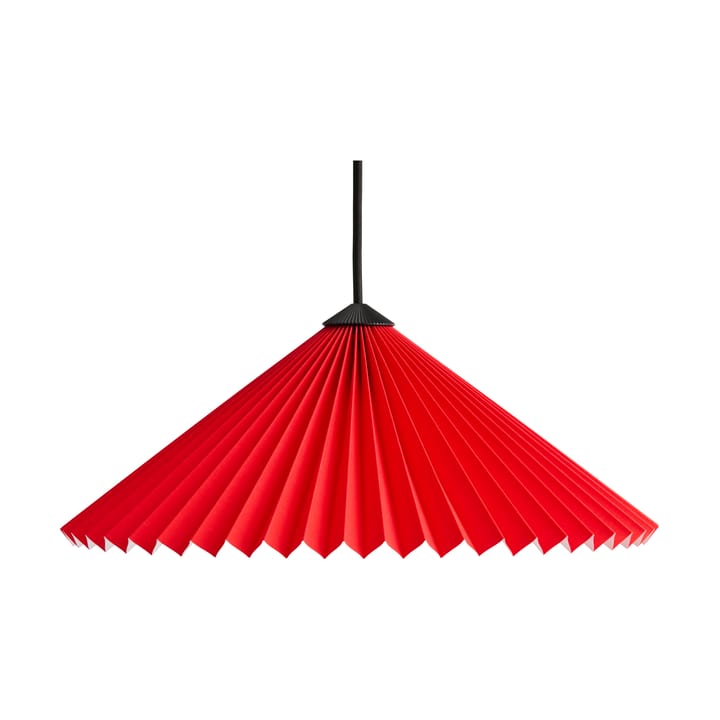 Matin Pendant lampada a sospensione 38x38 cm - Rosso acceso - HAY