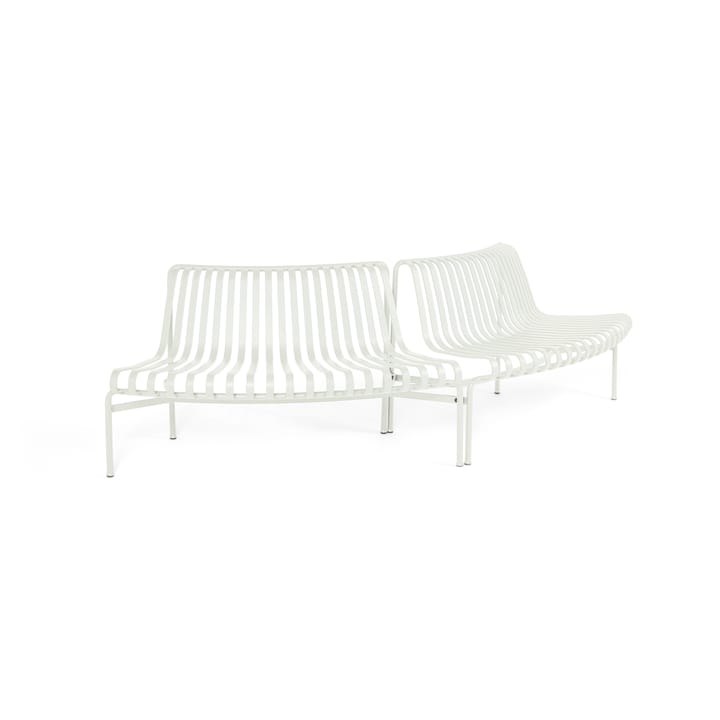 Panca da parco out-out Palissade Dining   - Cream white - HAY