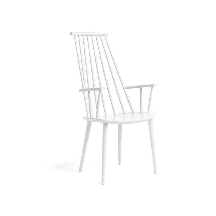 Poltrona J110 - White lacquered beech - HAY