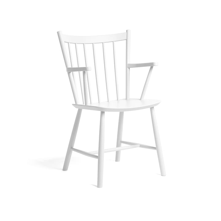 Poltrona J42 - White lacquered beech - HAY