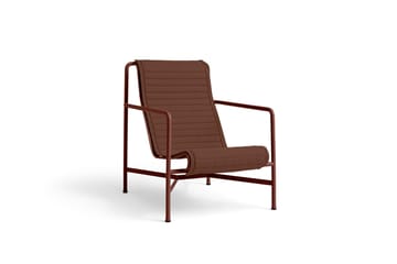 Poltrona lounge Palissade High   - Iron red - HAY