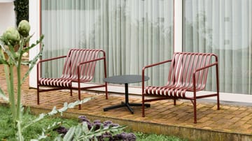 Poltrona lounge Palissade Low   - Iron red - HAY