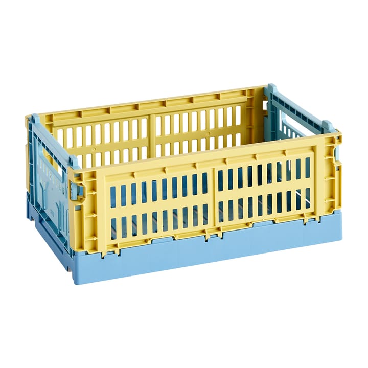 Scatola portaoggetti Colour Crate Mix S 17x26.5 cm - Giallo polvere - HAY