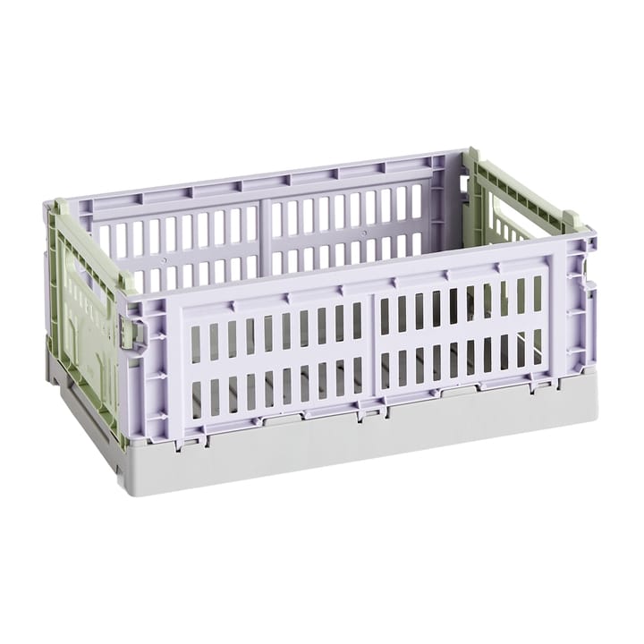 Scatola portaoggetti Colour Crate Mix S 17x26.5 cm - Lavender - HAY