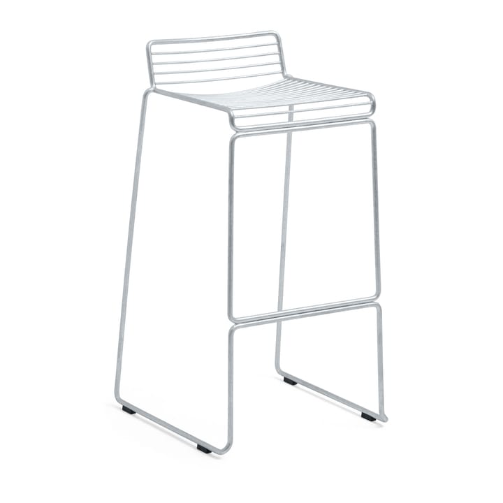 Sgabello Hee High 75 cm - Galvanized - HAY