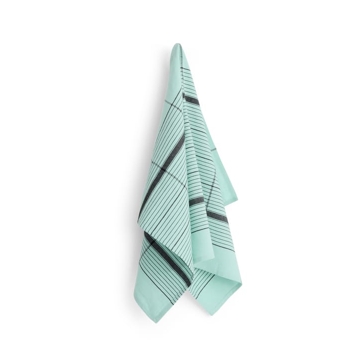 Strofinaccio Linear 52x80 cm - Turquoise - HAY