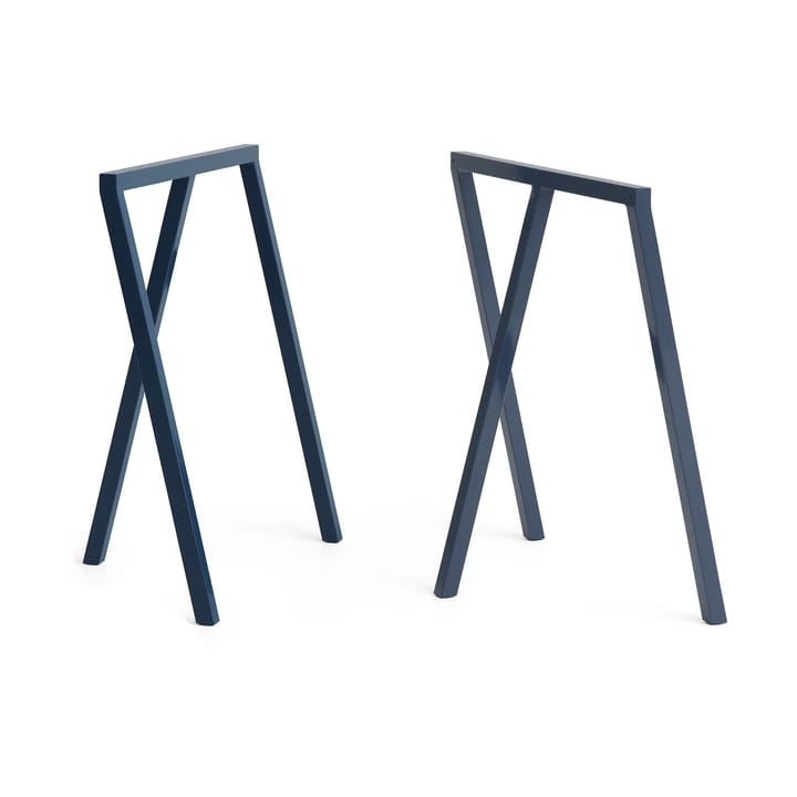 Supporto gambe Loop Stand Frame 72 cm confezione da 2 - Deep blue - HAY