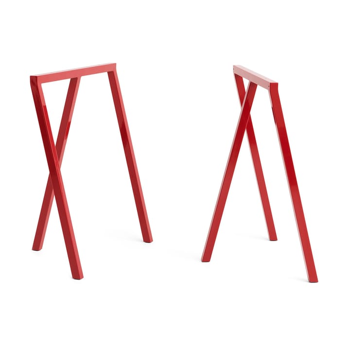 Supporto gambe Loop Stand Frame 72 cm confezione da 2 - Maroon red - HAY