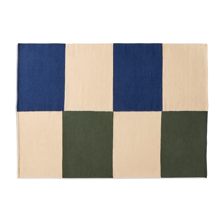 Tappeto Ethan Cook Flat Works 170x240 cm - Peach green check - HAY