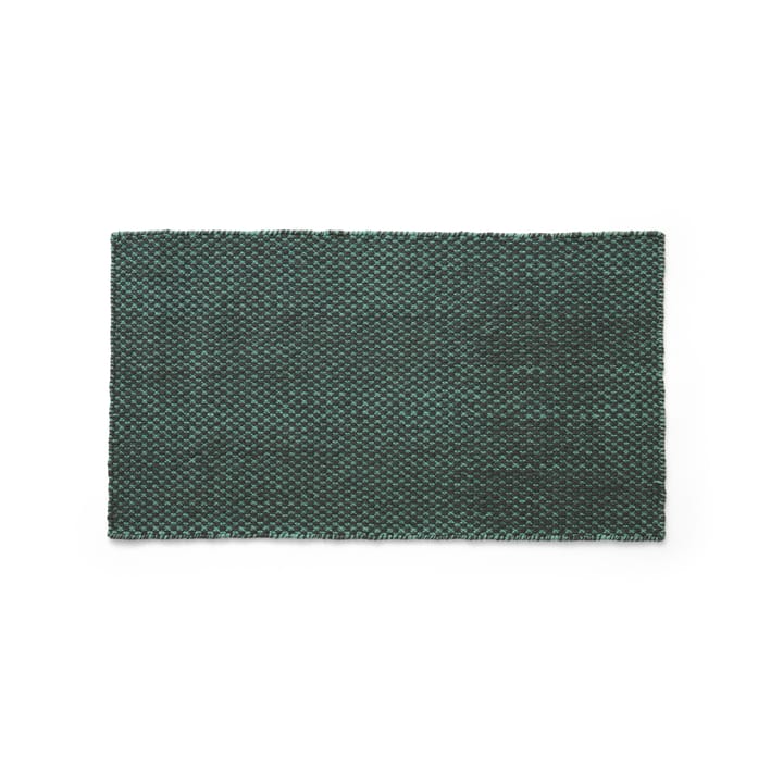 Tappeto kilim Moiré 52x95 cm - Emerald green - HAY