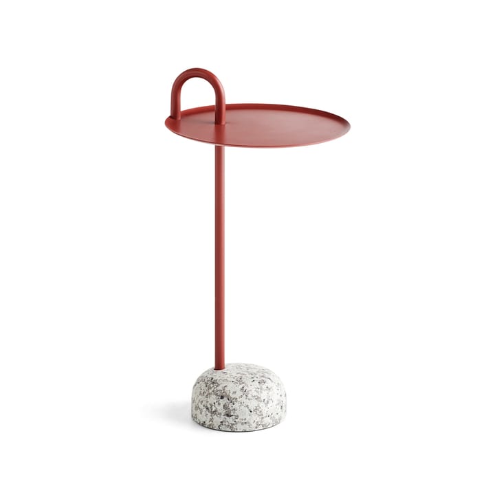 Tavolino Bowler - Tile red-granite - HAY