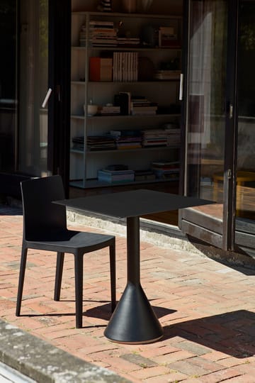 Tavolino quadrato da caffè 65x65 cm Palissade Cone   - Anthracite - HAY