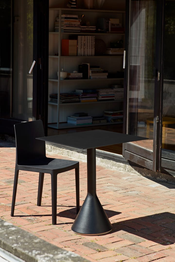 Tavolino quadrato da caffè 65x65 cm Palissade Cone  , Anthracite HAY