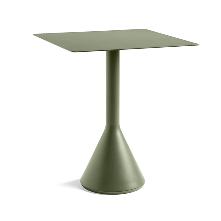 Tavolino quadrato da caffè 65x65 cm Palissade Cone   - Olive - HAY