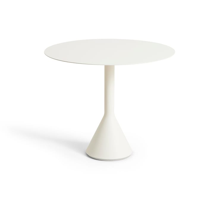 Tavolino rotondo da caffè Palissade Cone  , Cream white, Ø90 cm HAY