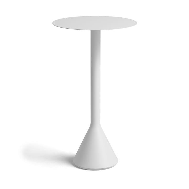 Tavolino rotondo da caffè Palissade Cone   - Sky grey, Ø60 cm - HAY