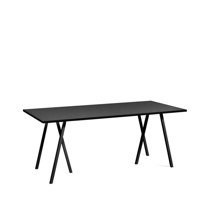 Tavolo da pranzo Loop Stand - Black linoleum-black, 180 cm - HAY