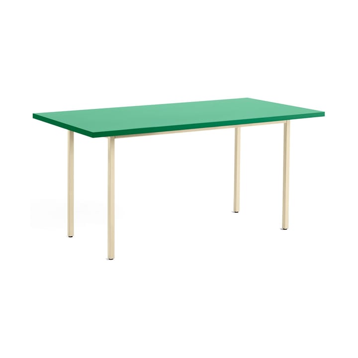 Tavolo da pranzo Two-Colour 82x160 cm - Ivory-green mint - HAY