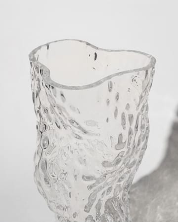 Vaso in vetro Ostrea Rock 30 cm - Trasparente - Hein Studio