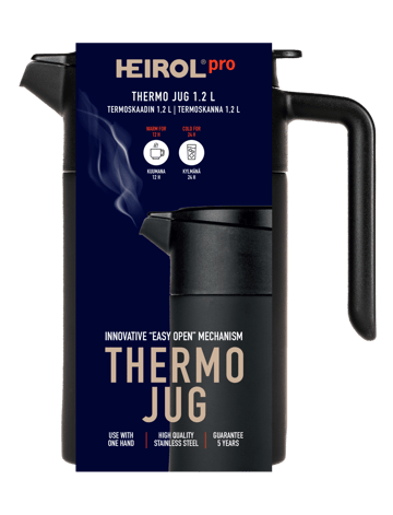 Caraffa termica Heirol 1,2 l - Nero - Heirol