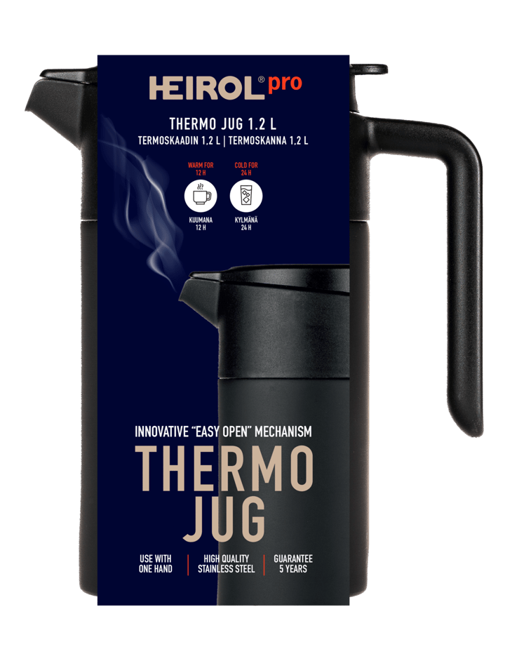 Caraffa termica Heirol 1,2 l - Nero - Heirol