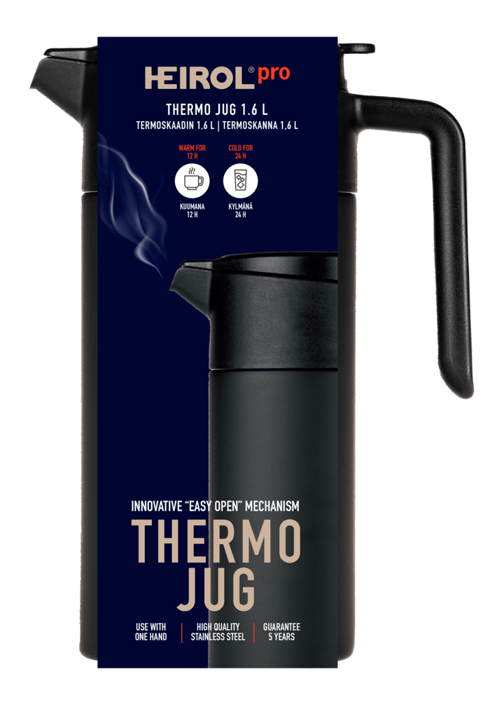 Caraffa termica Heirol 1,6 l - Nero - Heirol