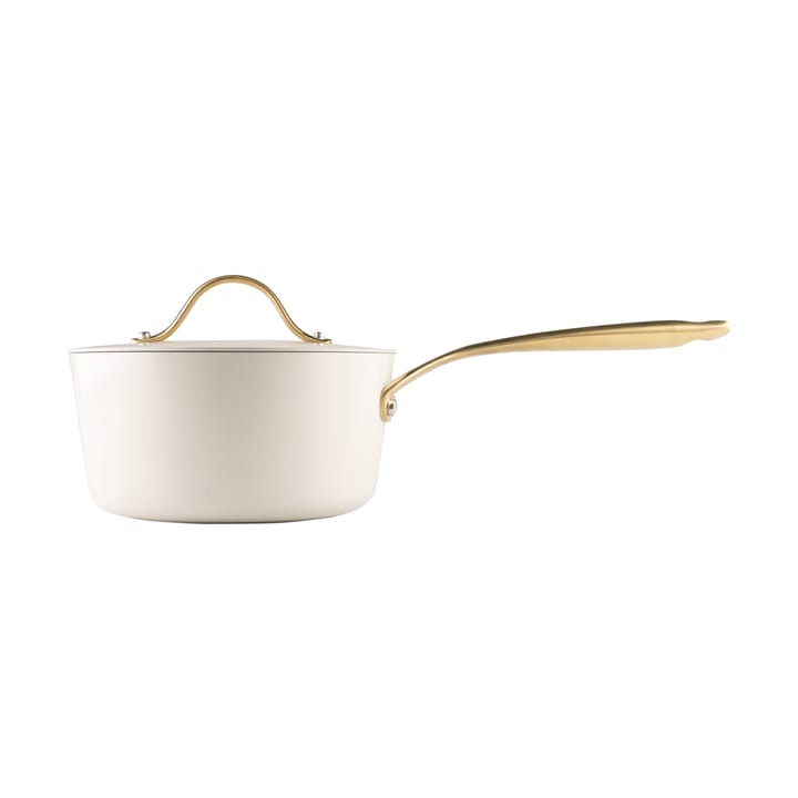 Casseruola con coperchio Heirol Royal Pearl Ø18 cm - Oro bianco - Heirol