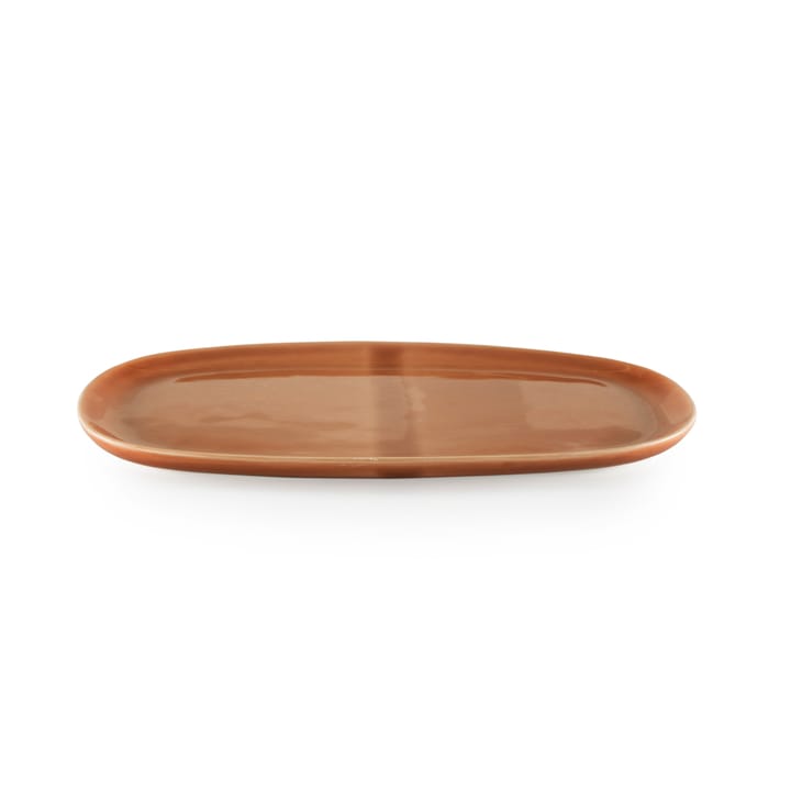 Piatto ovale Heirol x Nosse Svelte 25 cm, Terracotta Heirol