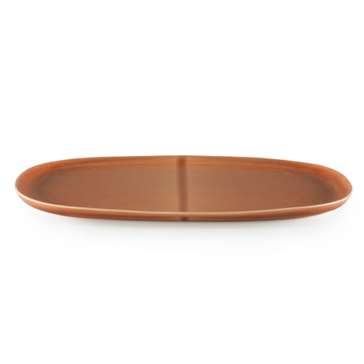 Piatto ovale Heirol x Nosse Svelte 30 cm, Terracotta Heirol