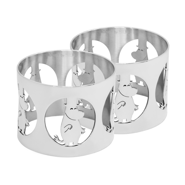 Anelli per tovaglioli Moominpappa Hilke X Mumin 2 pezzi - Ottone - Hilke Collection