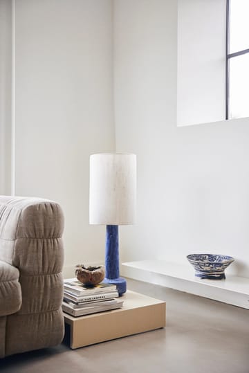 Base lampada Retro - gres - Blu - HKliving