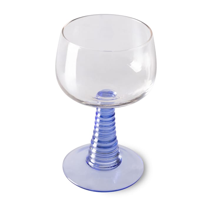 Calice da vino Swirl - alto - Blu - HKliving