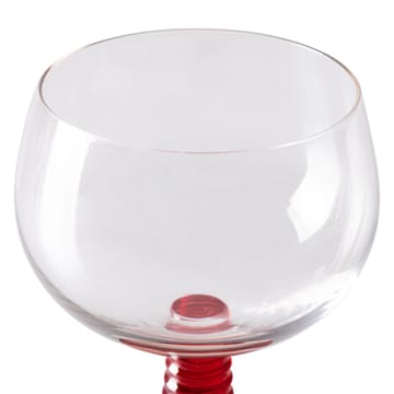 Calice da vino Swirl - basso - Rosso - HKliving