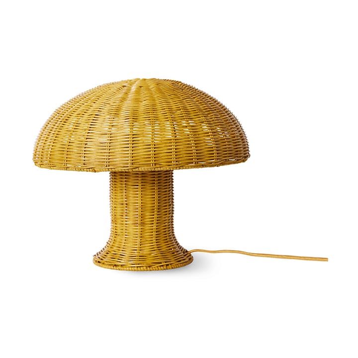 Lampada da tavolo Rattan - Mustard - HKliving