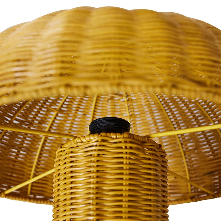 Lampada da tavolo Rattan, Mustard HKliving